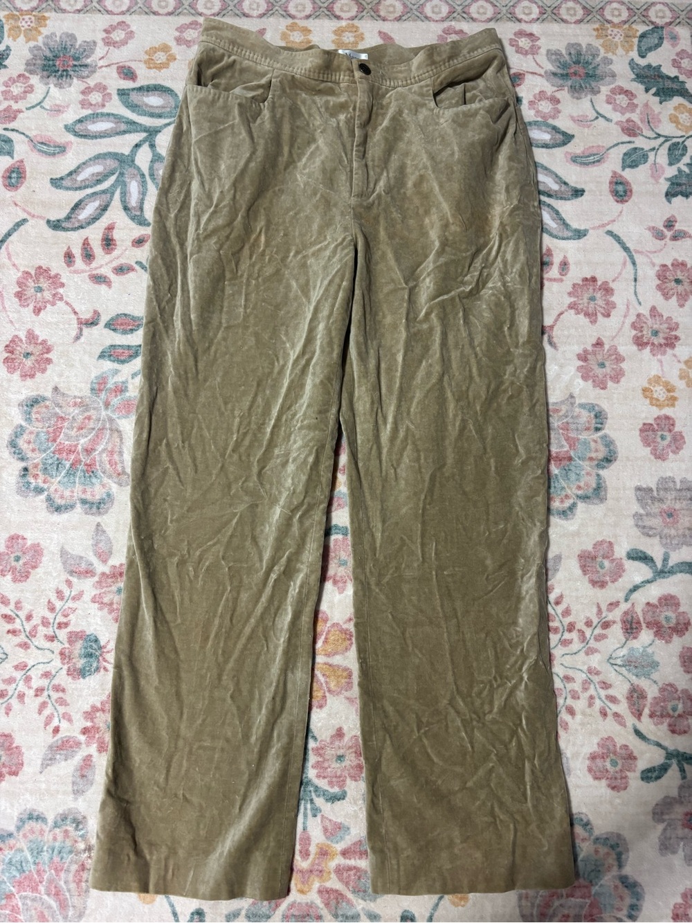 MaxMara Velvet Wide-Leg Trousers
